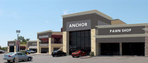 Commercial Real Estate Shopping Center Renovation Concept