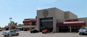 Commercial Real Estate Shopping Center Renovation Concept